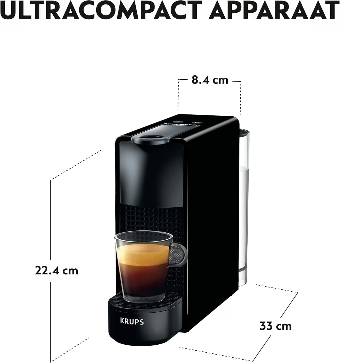 Nespresso Essenza Mini Espresso Machine by Krups - view 2 - unique gift idea
