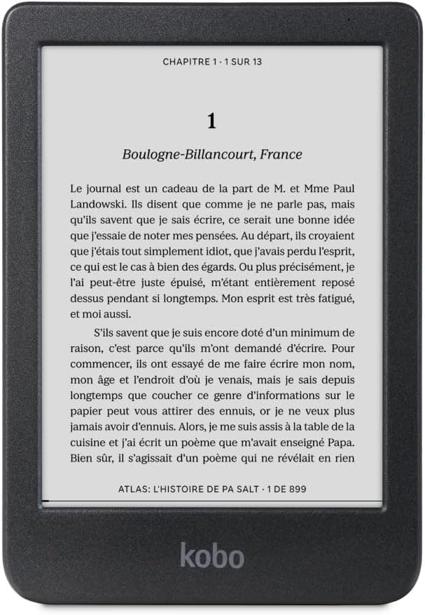 Kobo Clara 2E Waterproof E-Reader - view 1 - unique gift idea