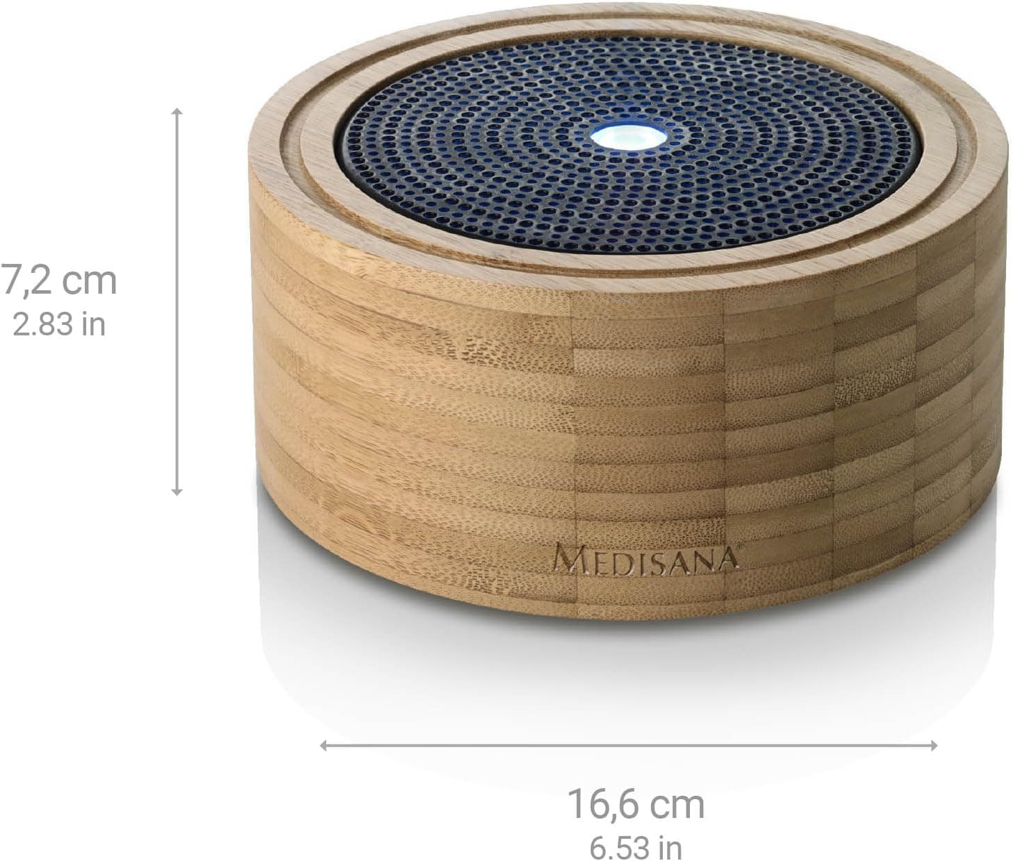 Medisana Ultrasonic Aromatherapy Essential Oil Diffuser with LED - view 2 - unique gift idea