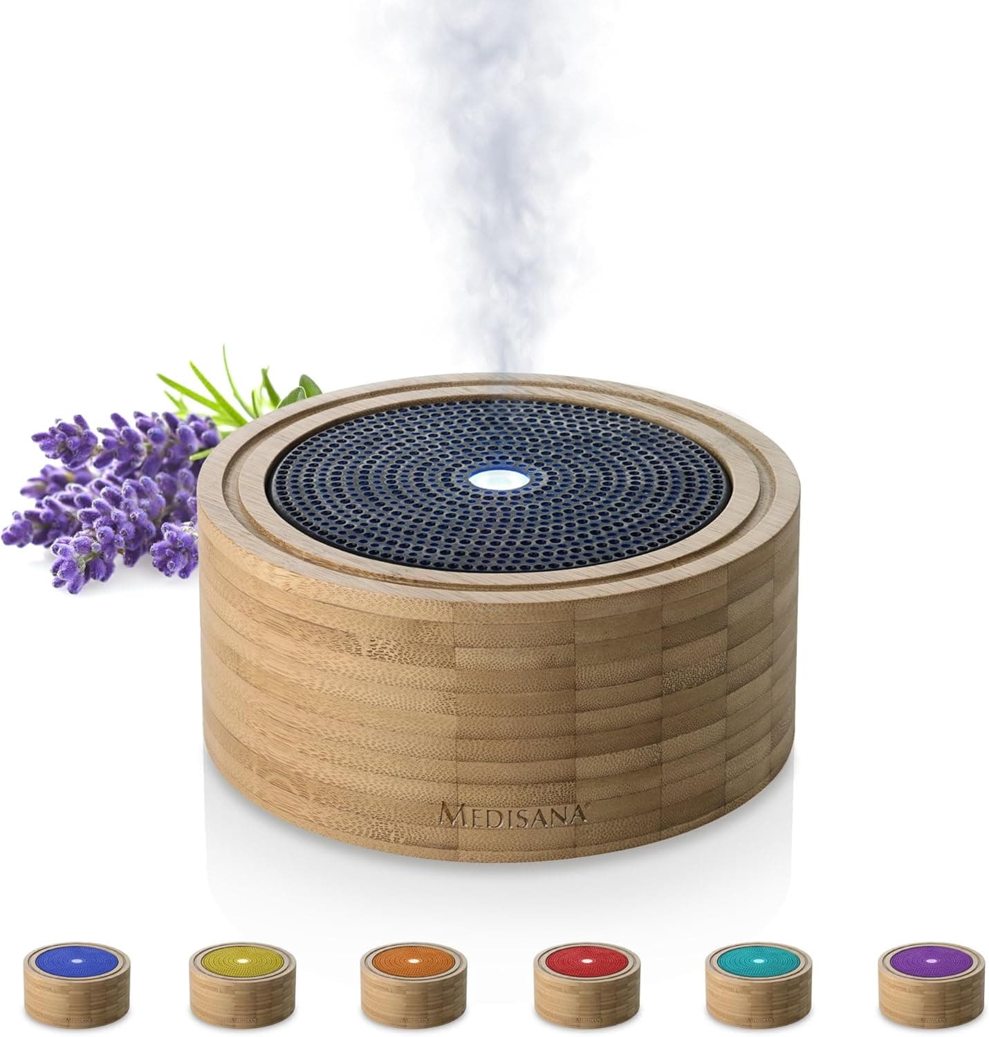 Medisana Ultrasonic Aromatherapy Essential Oil Diffuser with LED - view 1 - unique gift idea