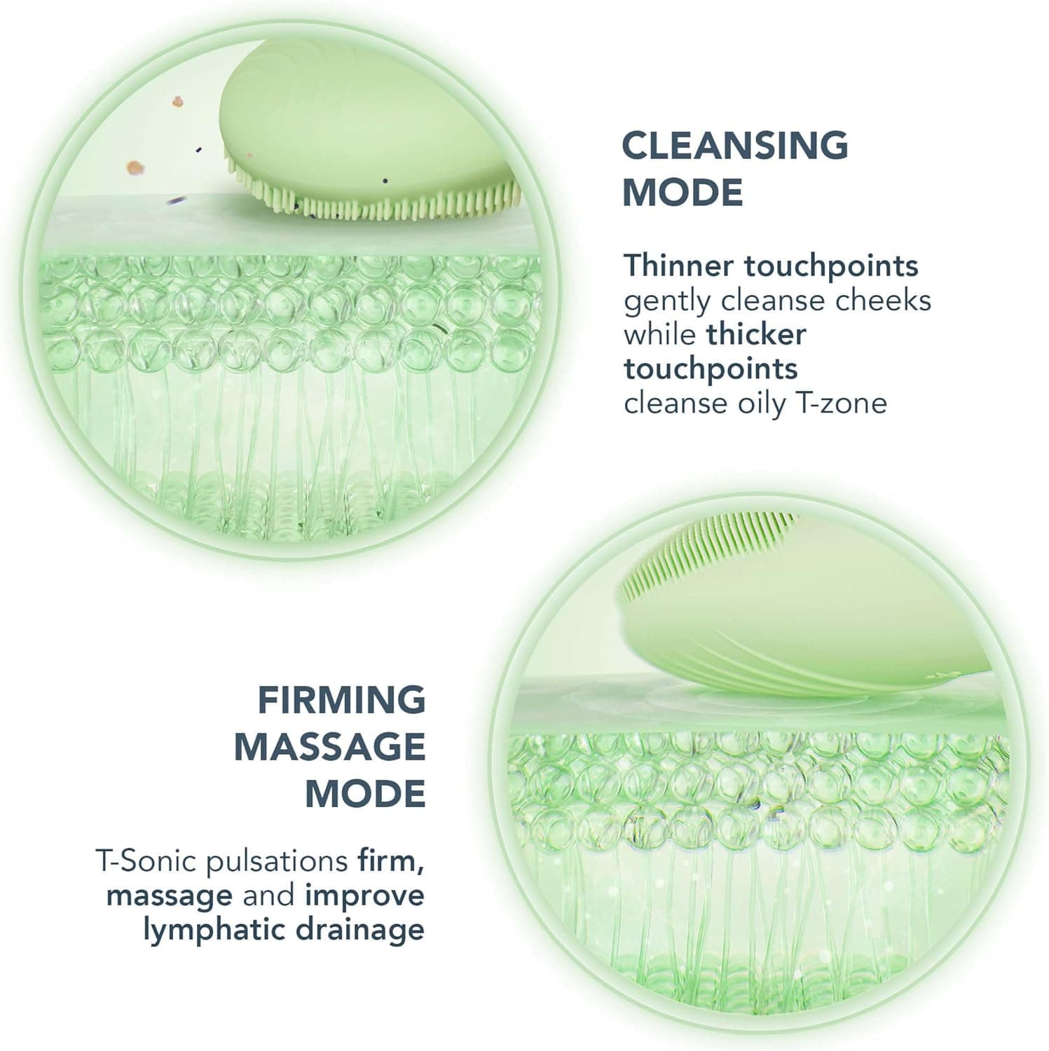 FOREO LUNA 4 Smart Facial Cleansing & Firming Massage Brush - view 3 - unique gift idea