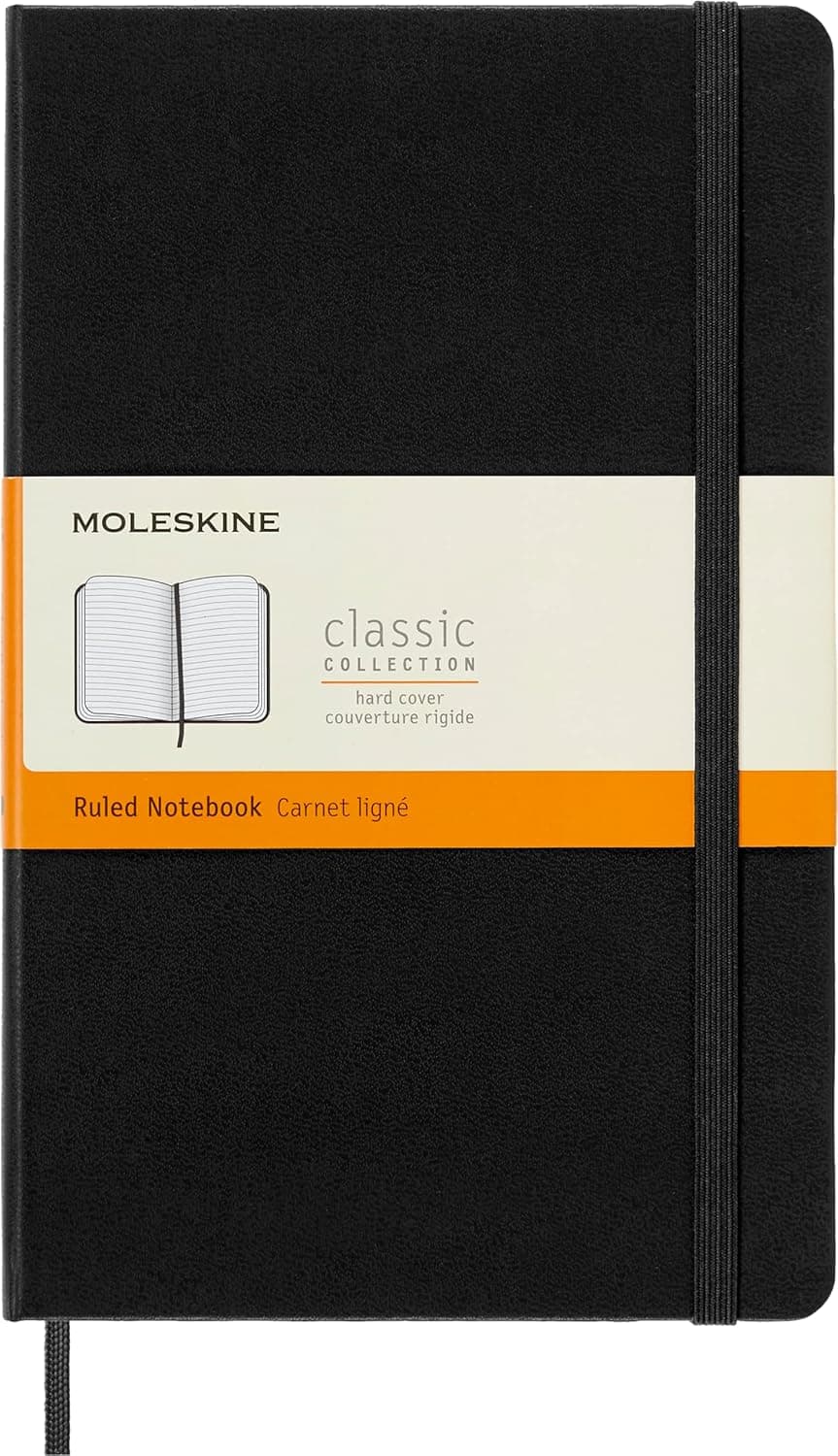 Moleskine Classic Hardcover Notebook - view 1 - unique gift idea